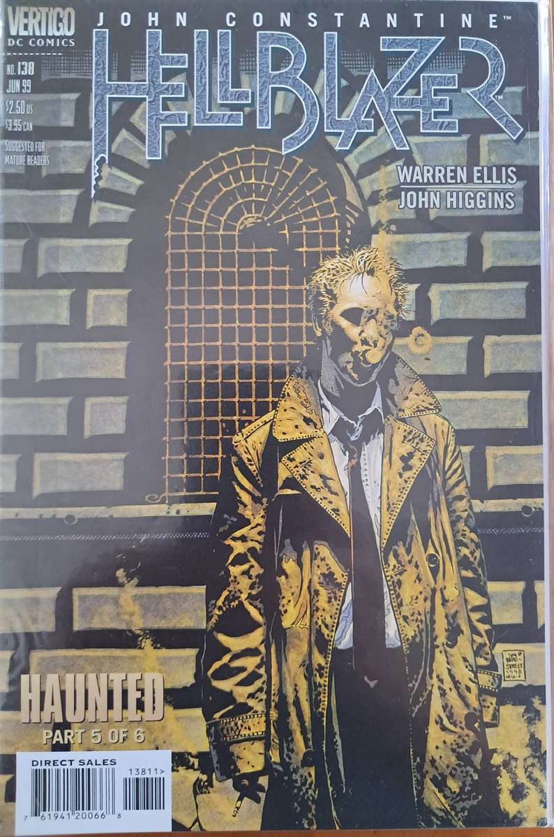 Hellblazer by Warren Ellis Issues 134 - 143