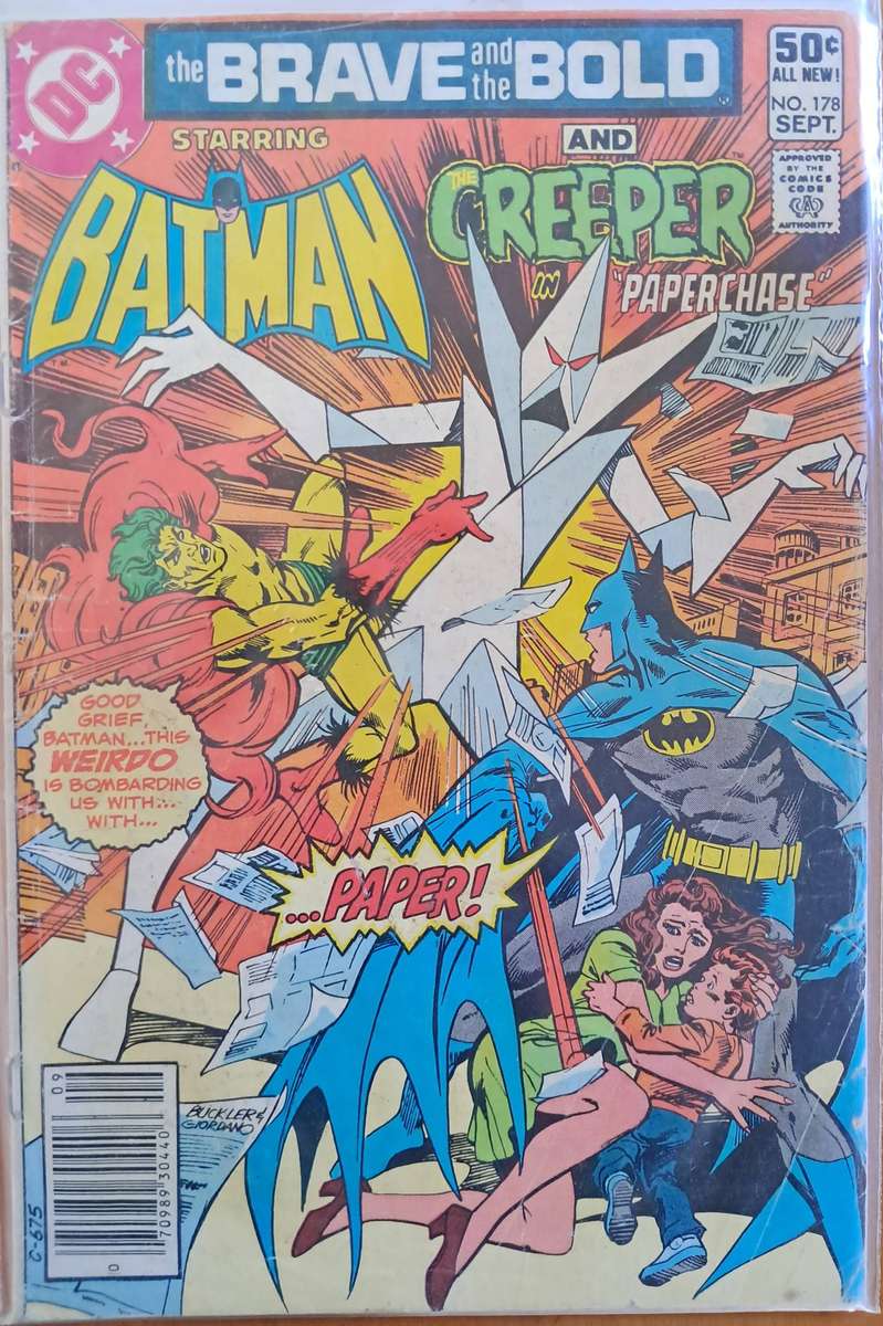 The Brave and the Bold Issue 178 Batman and The Creeper