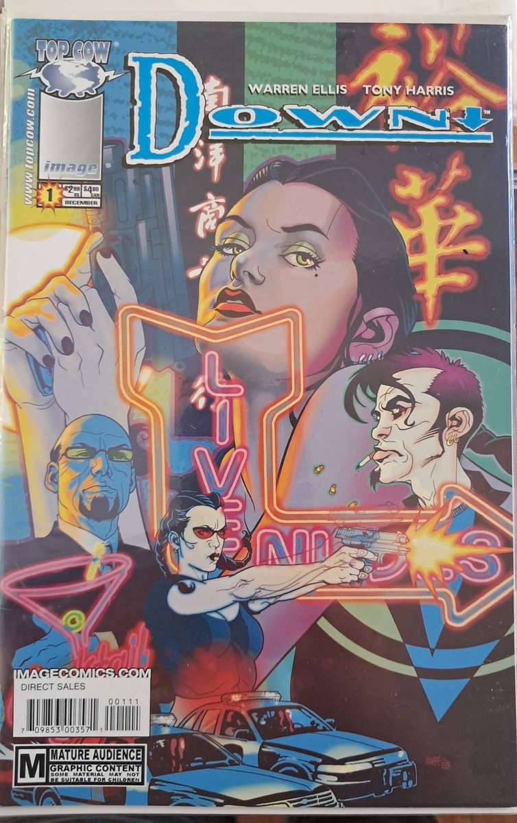 Down by Warren Ellis Issues 1 - 4