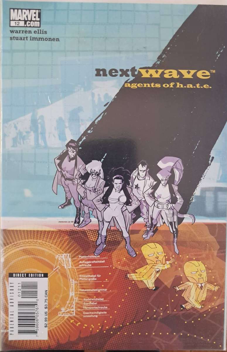 Nextwave by Warren Ellis Issues 1 - 12