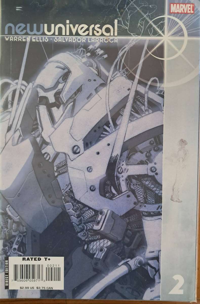 New Universal by Warren Ellis Issues 1 - 6 and New Universal Shock Front Issues 1 - 2