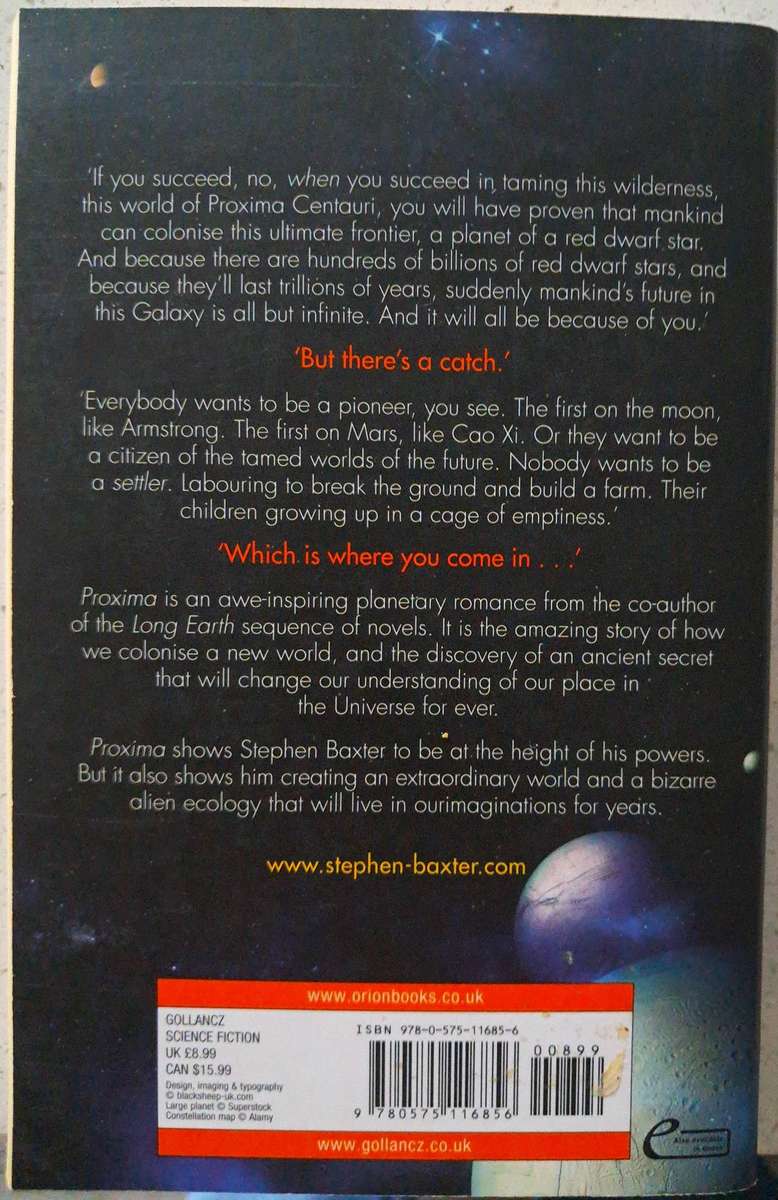 Proxima by Stephen Baxter