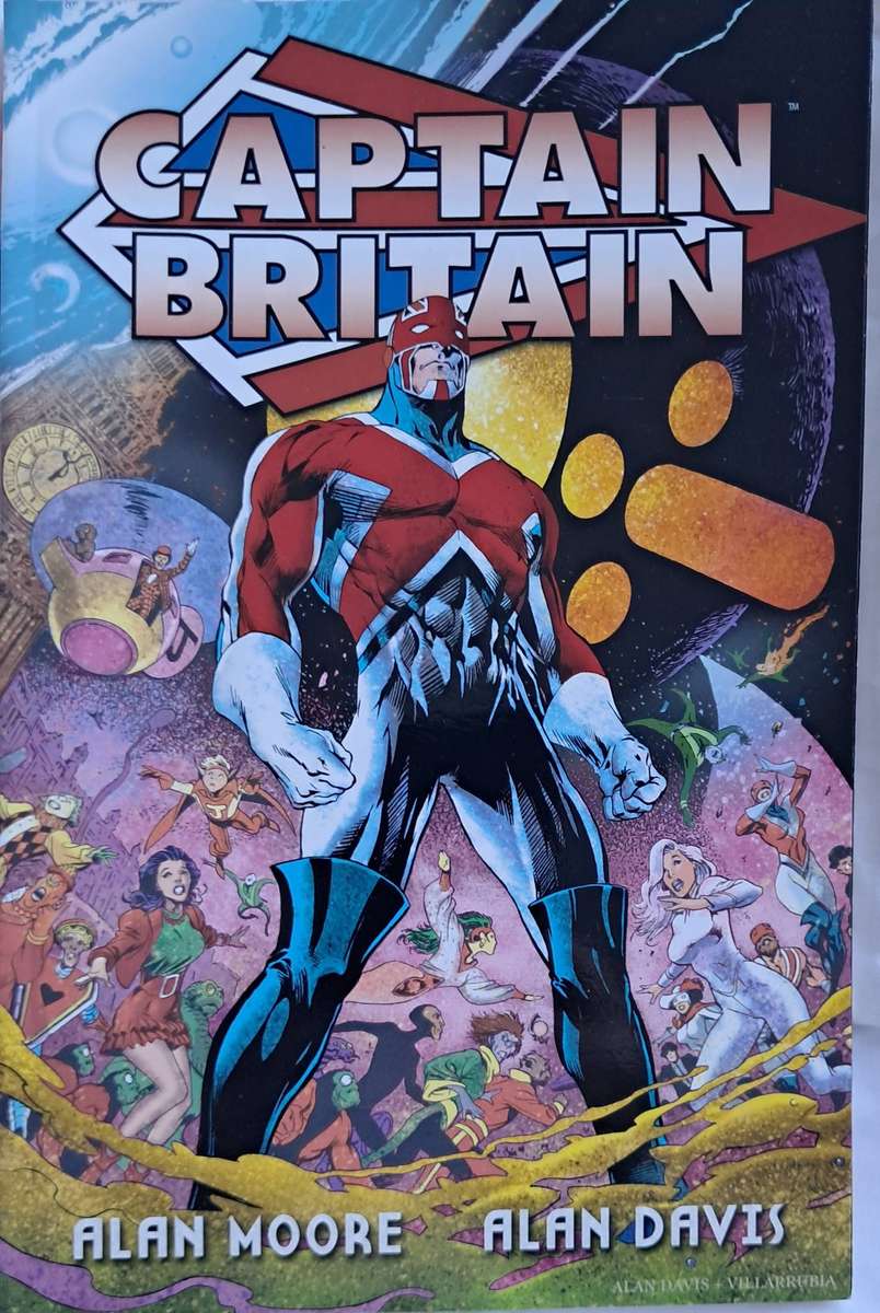 Captain Britain by Alan Moore