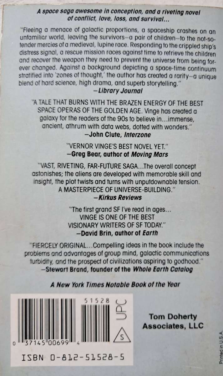 A Fire Upon the Deep by Vernor Vinge