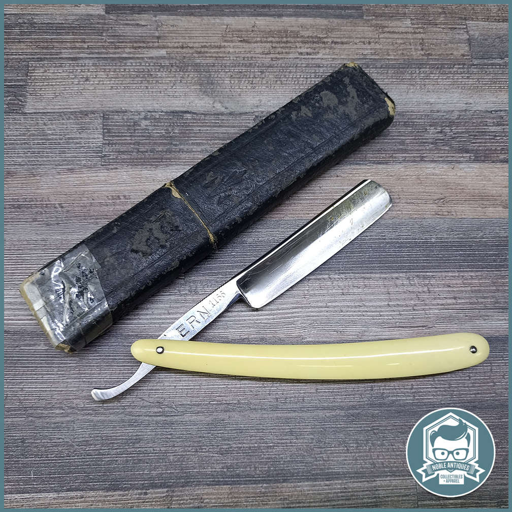 Vintage Boxed Crown and Sword German Cut Throat Razor!!!