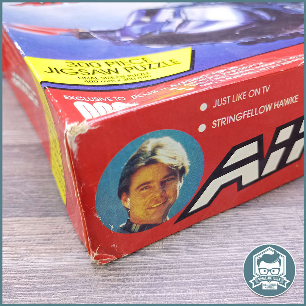 Complete 300 Piece 1984 Vintage Airwolf Jigsaw Puzzle!!!