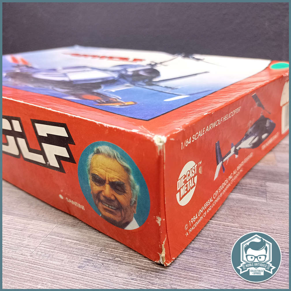 Complete 300 Piece 1984 Vintage Airwolf Jigsaw Puzzle!!!