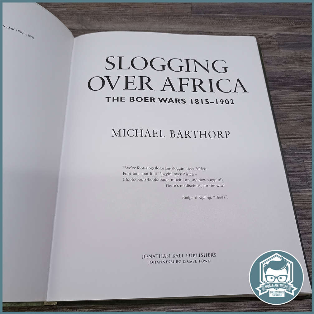 Slogging over Africa Book by Michael Barthorp!!!
