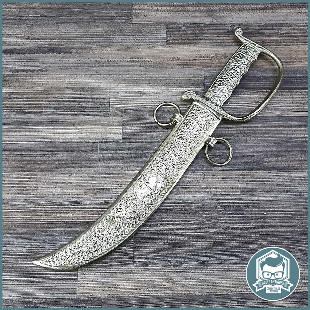 Vintage Steel Middle Eastern Dagger and Sheath!!!