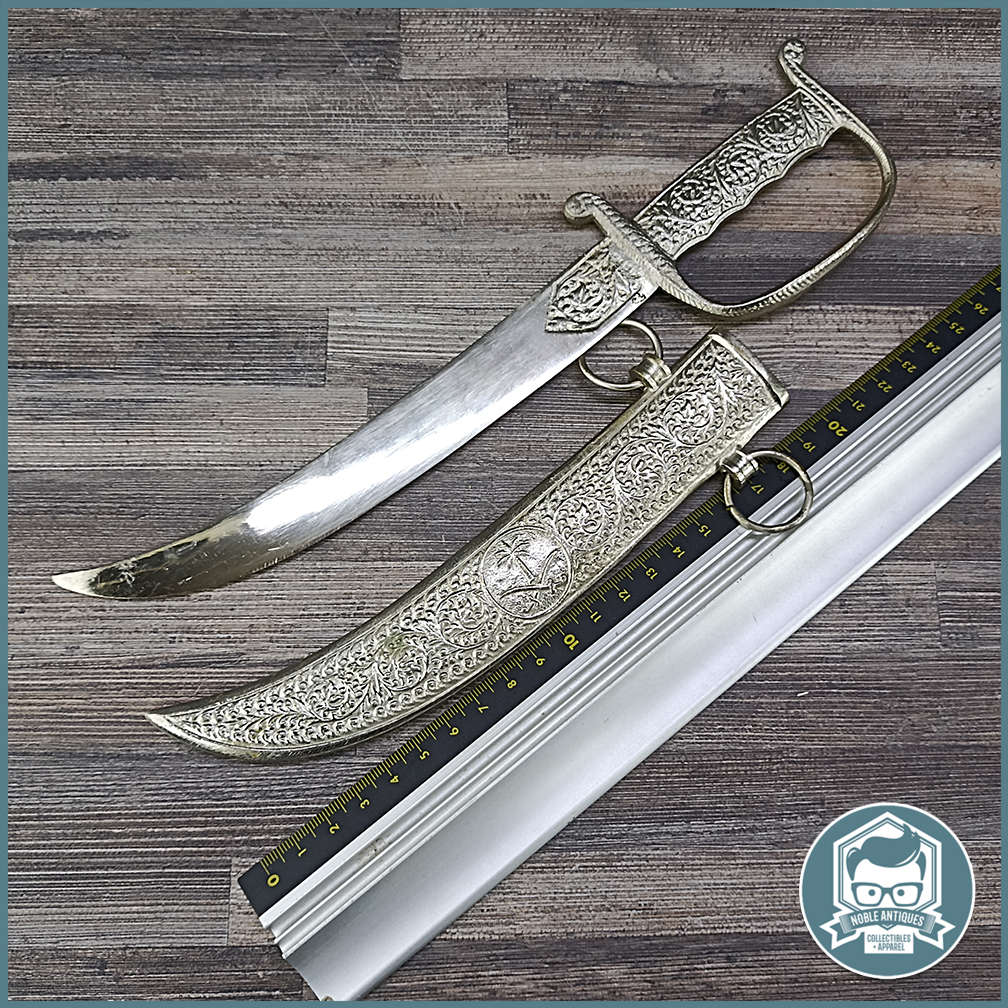 Vintage Steel Middle Eastern Dagger and Sheath!!!