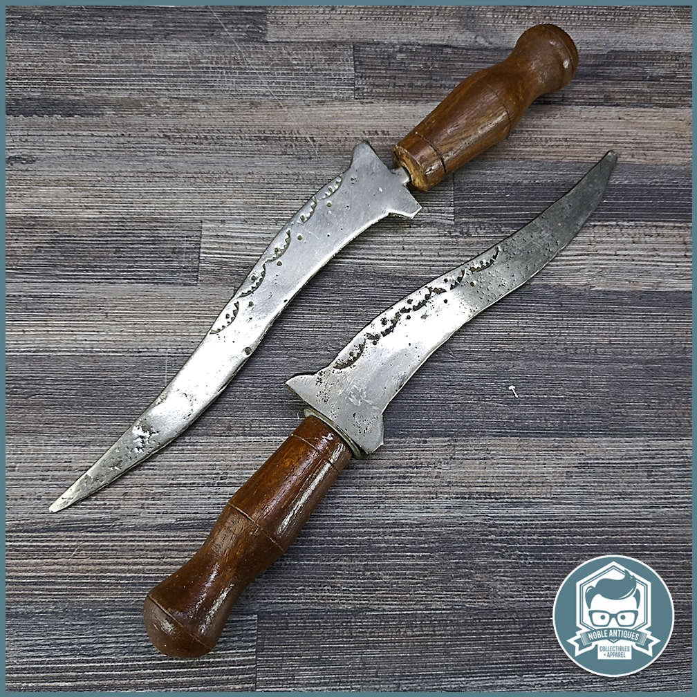Two Vintage KHUKRI CURVED Knives !!!