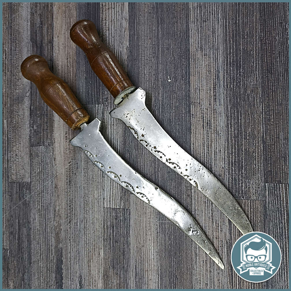 Two Vintage KHUKRI CURVED Knives !!!