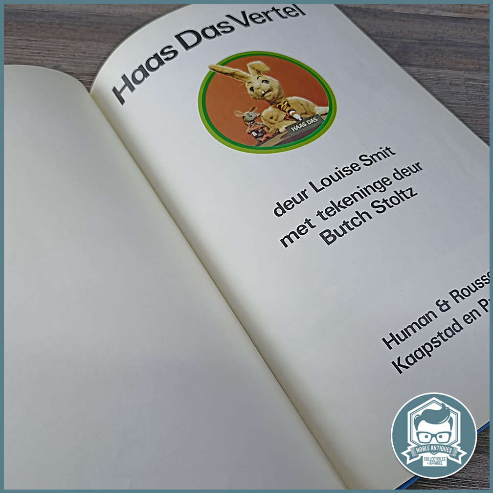 Vintage Hardcover HAAS DAS VERTEL deur Louise Smit!!!!