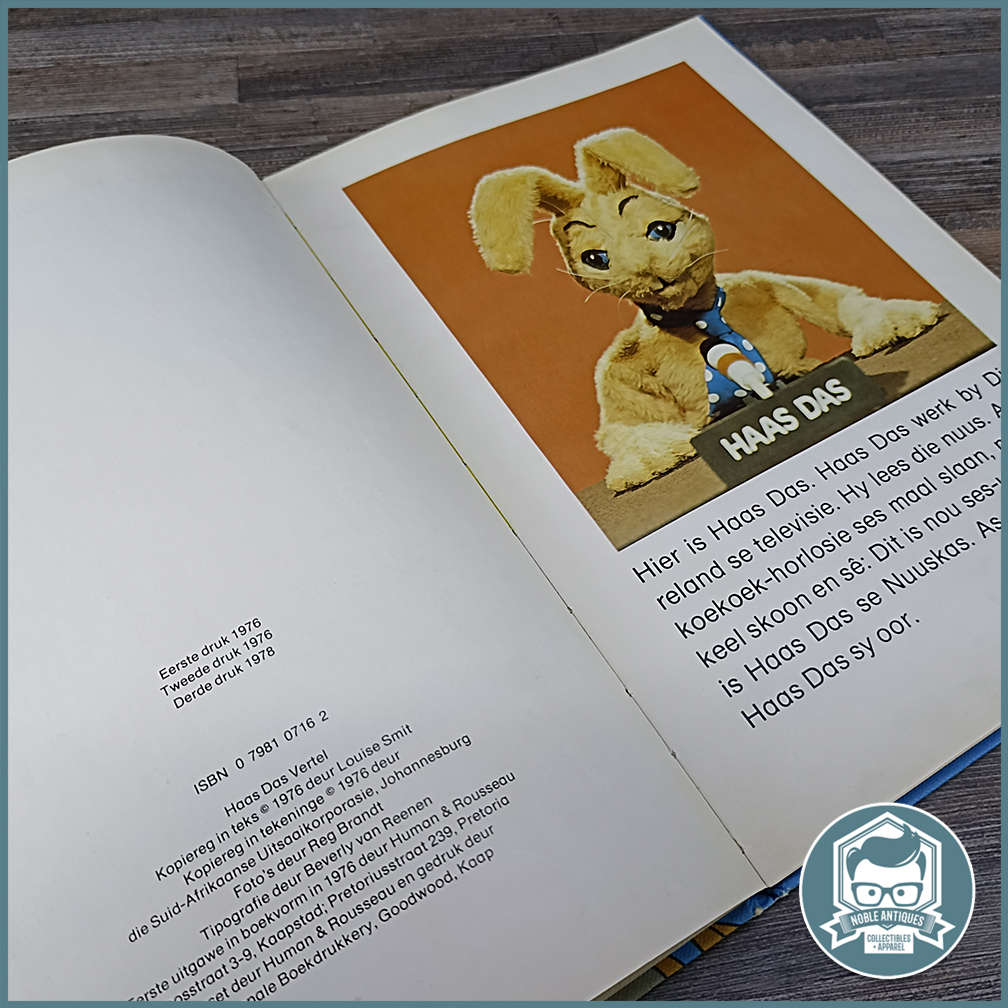 Vintage Hardcover HAAS DAS VERTEL deur Louise Smit!!!!