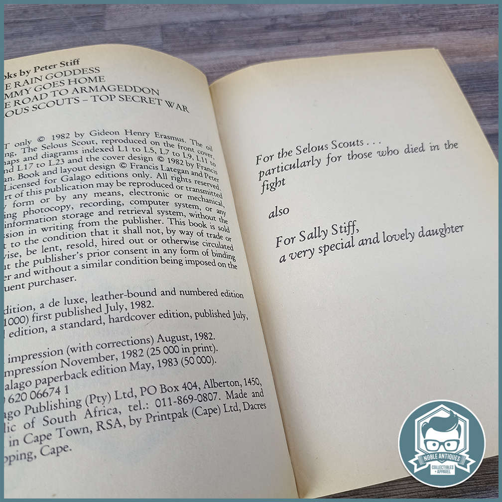 Selous Scouts Top Secret War Lt. Col. Ron Reid Daly as told to Peter Stiff!!!