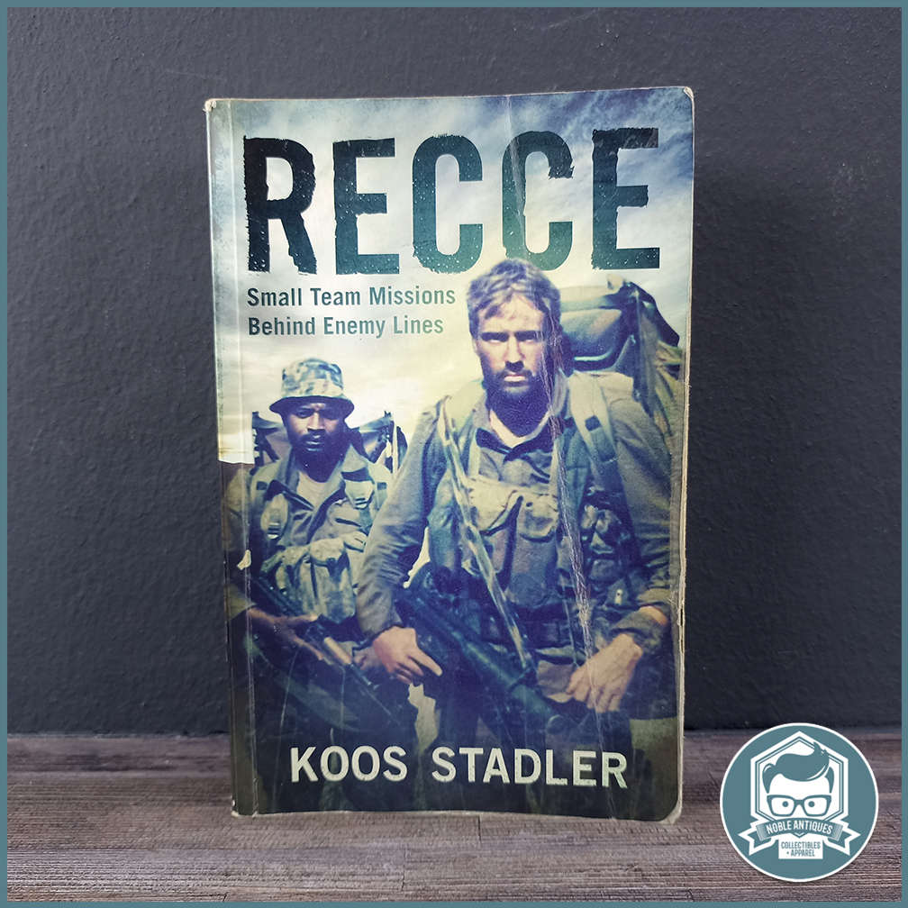Recce: Small Team Missions Behind Enemy Lines Book by Koos Stadler!!!