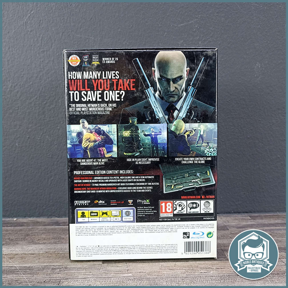 Box Set PS3 Game Hitman Absolution Professional Edition!!