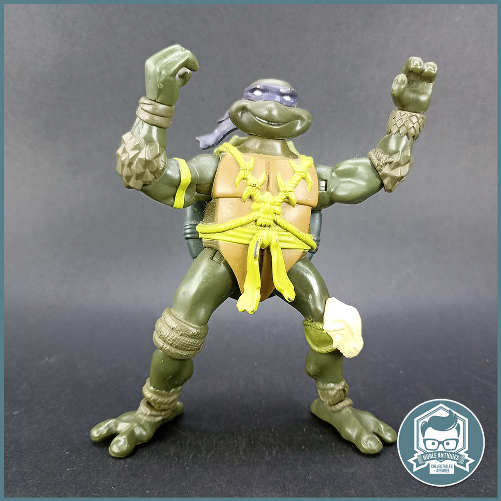 Vintage 2005 Teenage Mutant Ninja Turtles Paleo Patrol Donatello Action Figure!!!