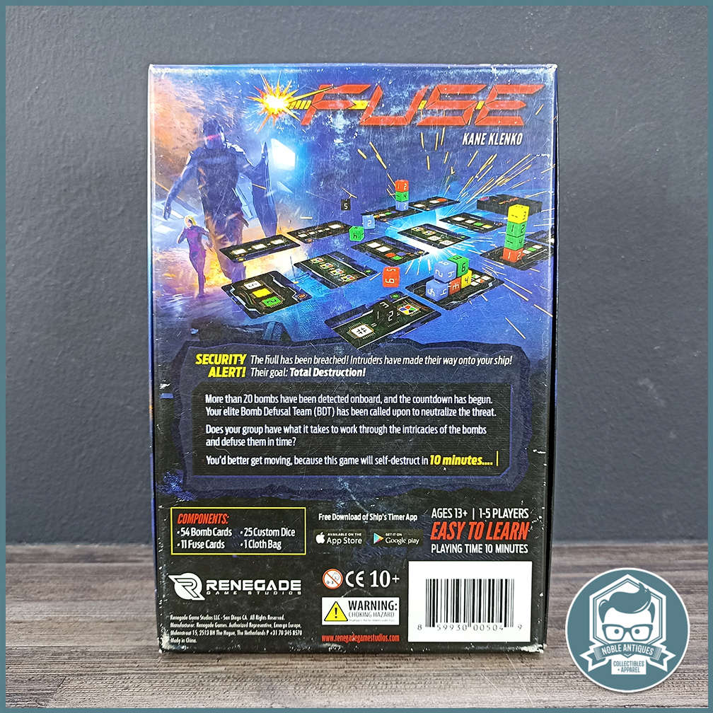 Boxed Complete Renegade Game Studios Fuse !!!