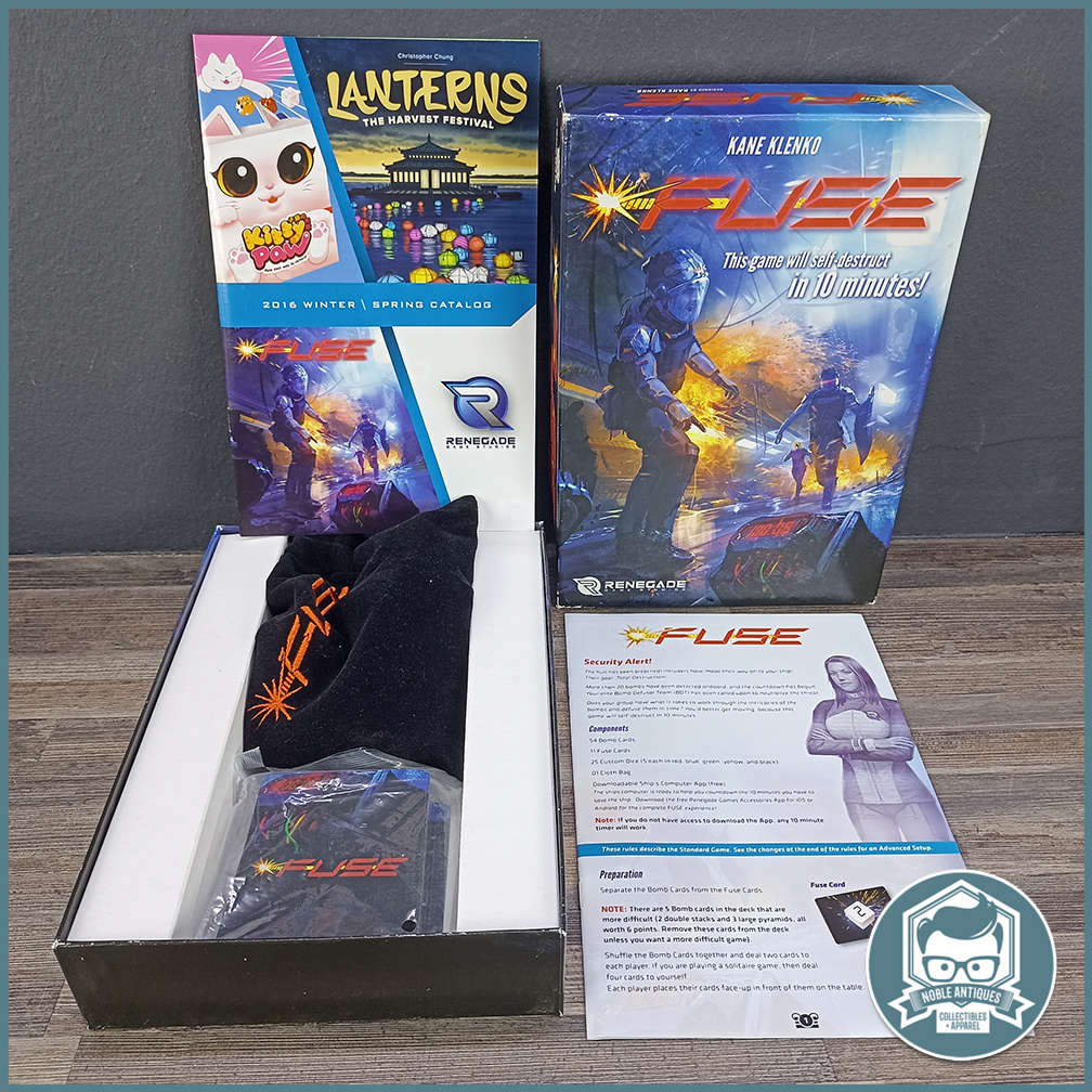 Boxed Complete Renegade Game Studios Fuse !!!