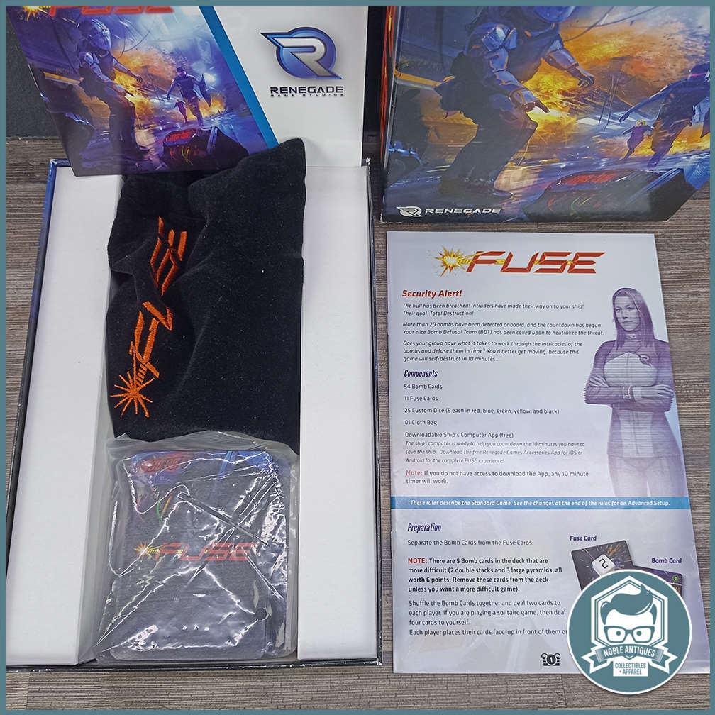 Boxed Complete Renegade Game Studios Fuse !!!