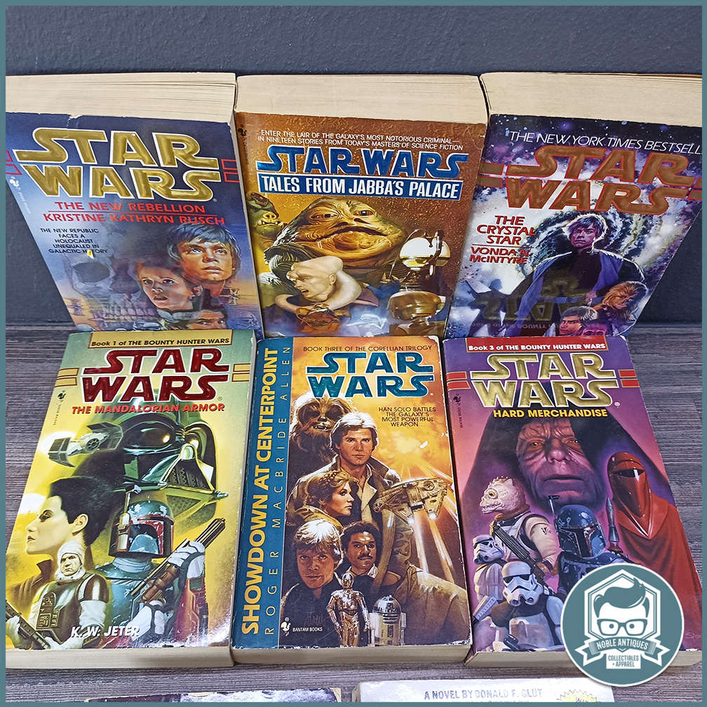 Vintage 1990's Star Wars Book Collection!!!