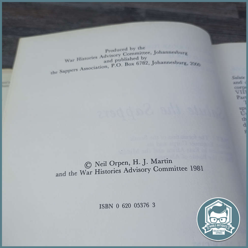 Salute the Sappers: S.A. Forces: World War II!!!