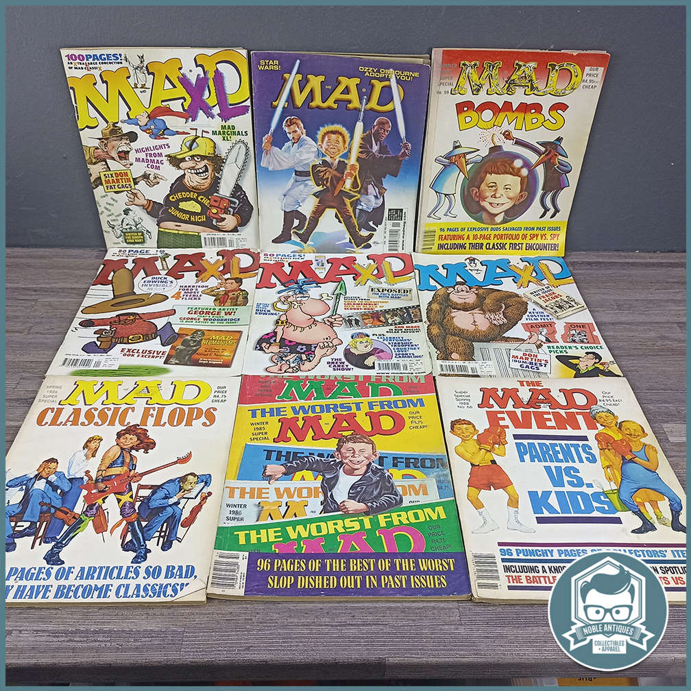 Vintage MAD Magazine Collection - Set J (Very Good Condition) !!!