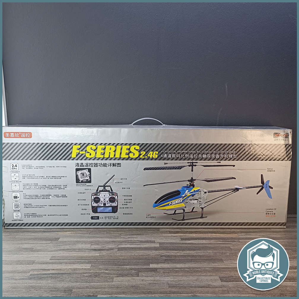 MASSIVE F-SERIES RC Helicopter 2.4G!!! Never Used, Original Box 1.2m x 40cm!!!
