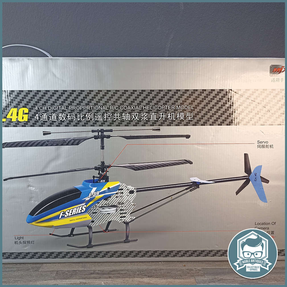 MASSIVE F-SERIES RC Helicopter 2.4G!!! Never Used, Original Box 1.2m x 40cm!!!