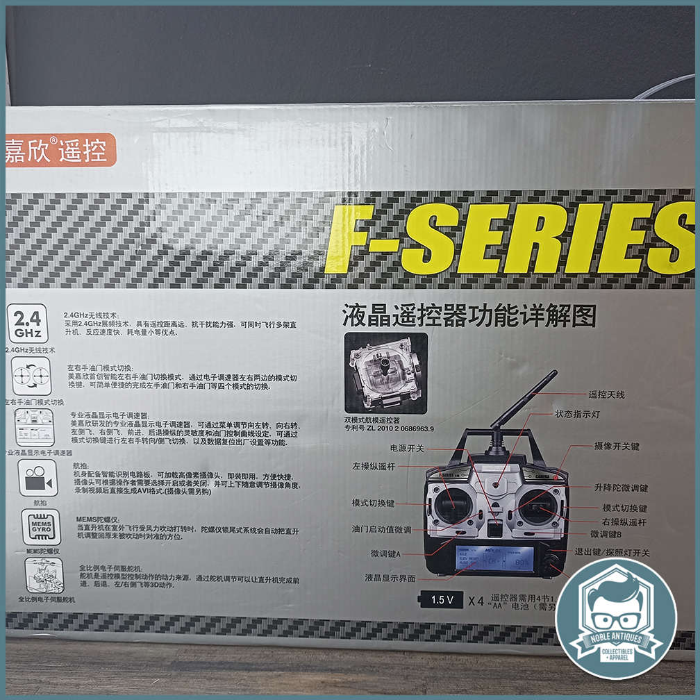 MASSIVE F-SERIES RC Helicopter 2.4G!!! Never Used, Original Box 1.2m x 40cm!!!