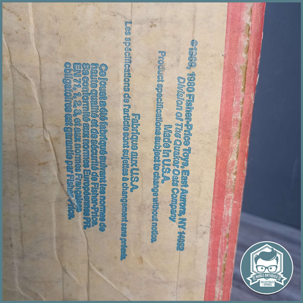 Vintage 1980's Original Box Fisher Price Family Home with Accessories!!!