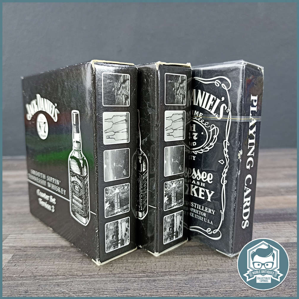 Jack Daniels Boxed Coasters and Sealed Playing Cards!!!