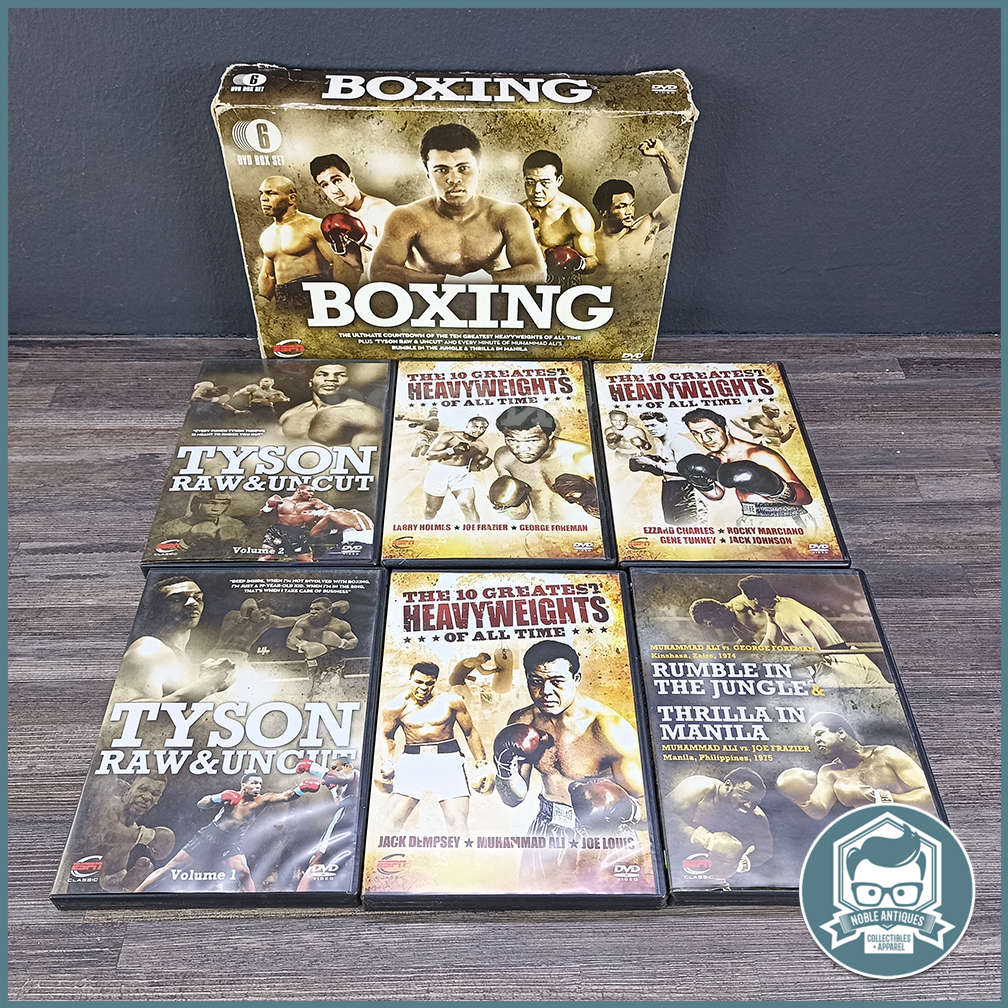 Boxed Mike Tyson Boxing DVD Collection!!!