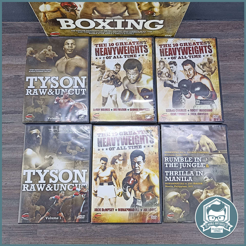 Boxed Mike Tyson Boxing DVD Collection!!!