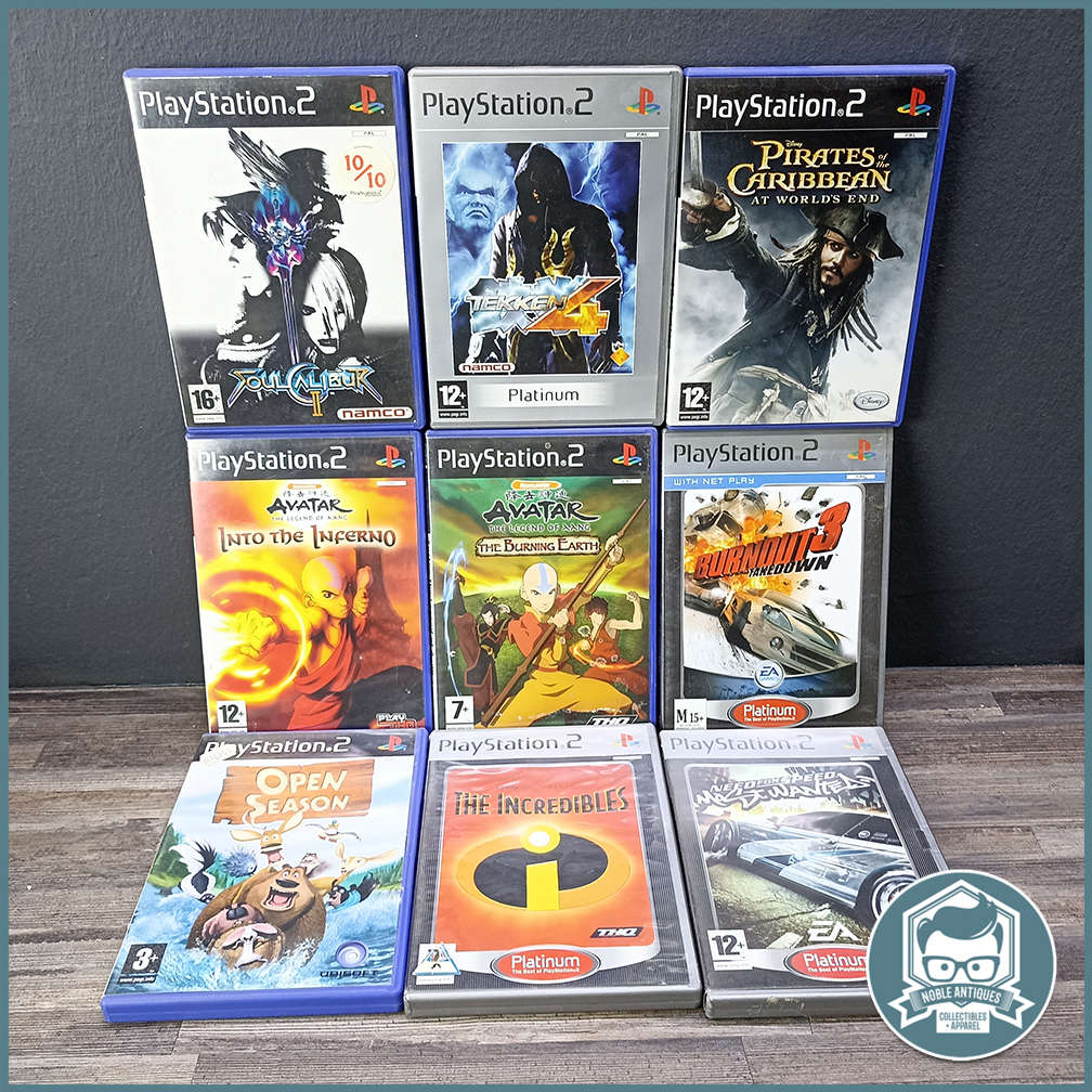 PlayStation 2 Game Collection B - Disks and Manuals Included!!!