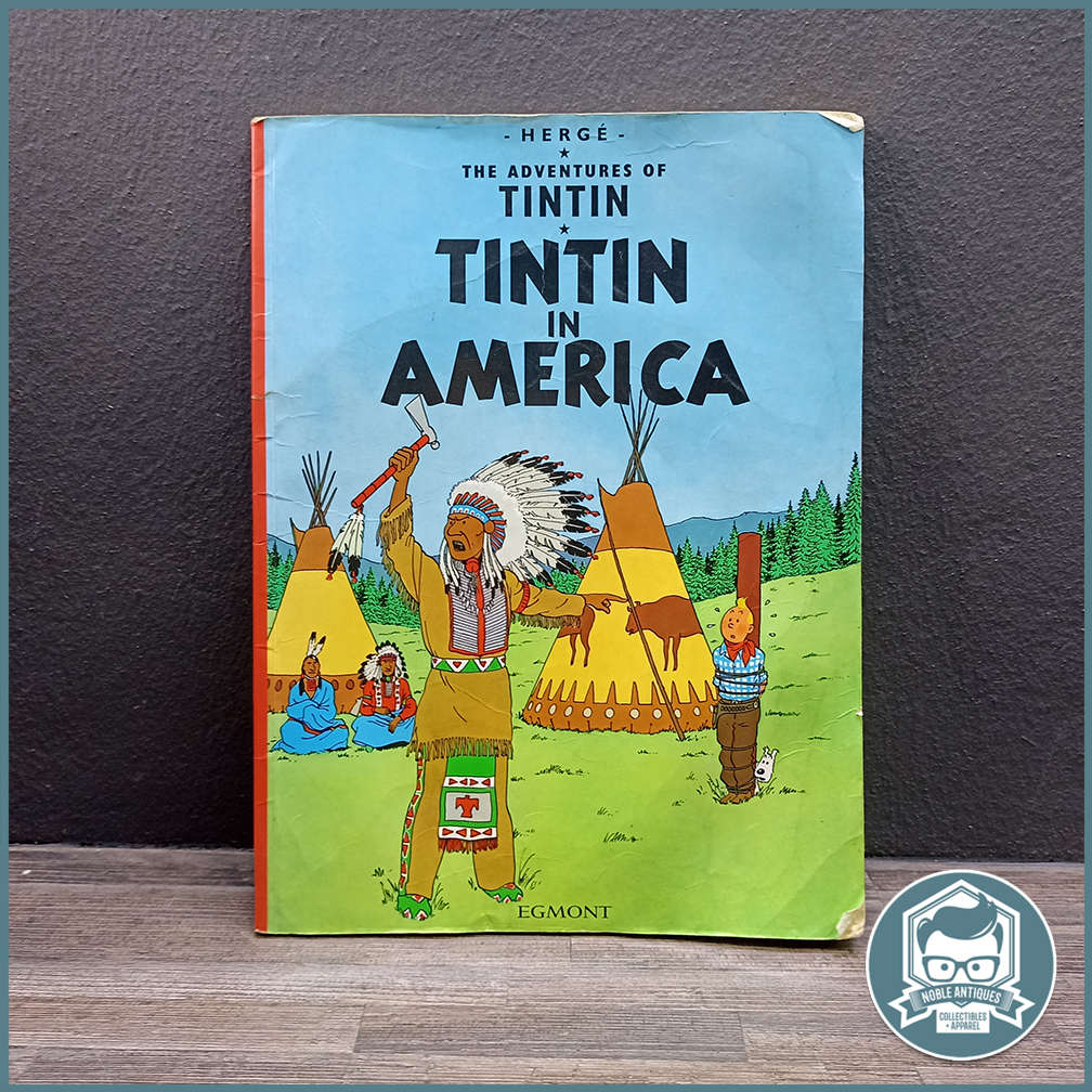 Paperback - HERGÉ THE ADVENTURES OF TINTIN IN AMERICA!!!