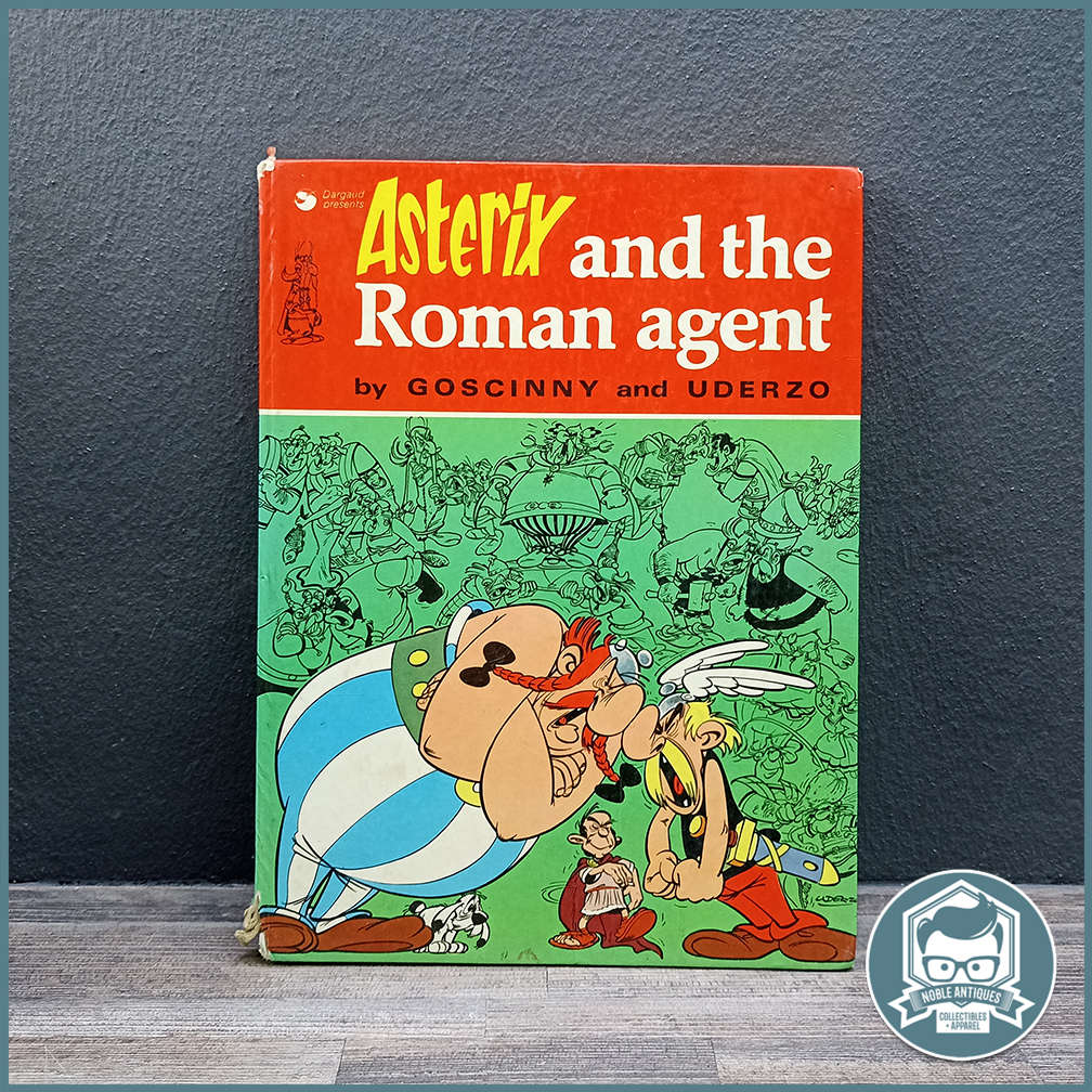 Hardcover - Asterix and the Roman agent by GOSCINNY and UDERZO!!!