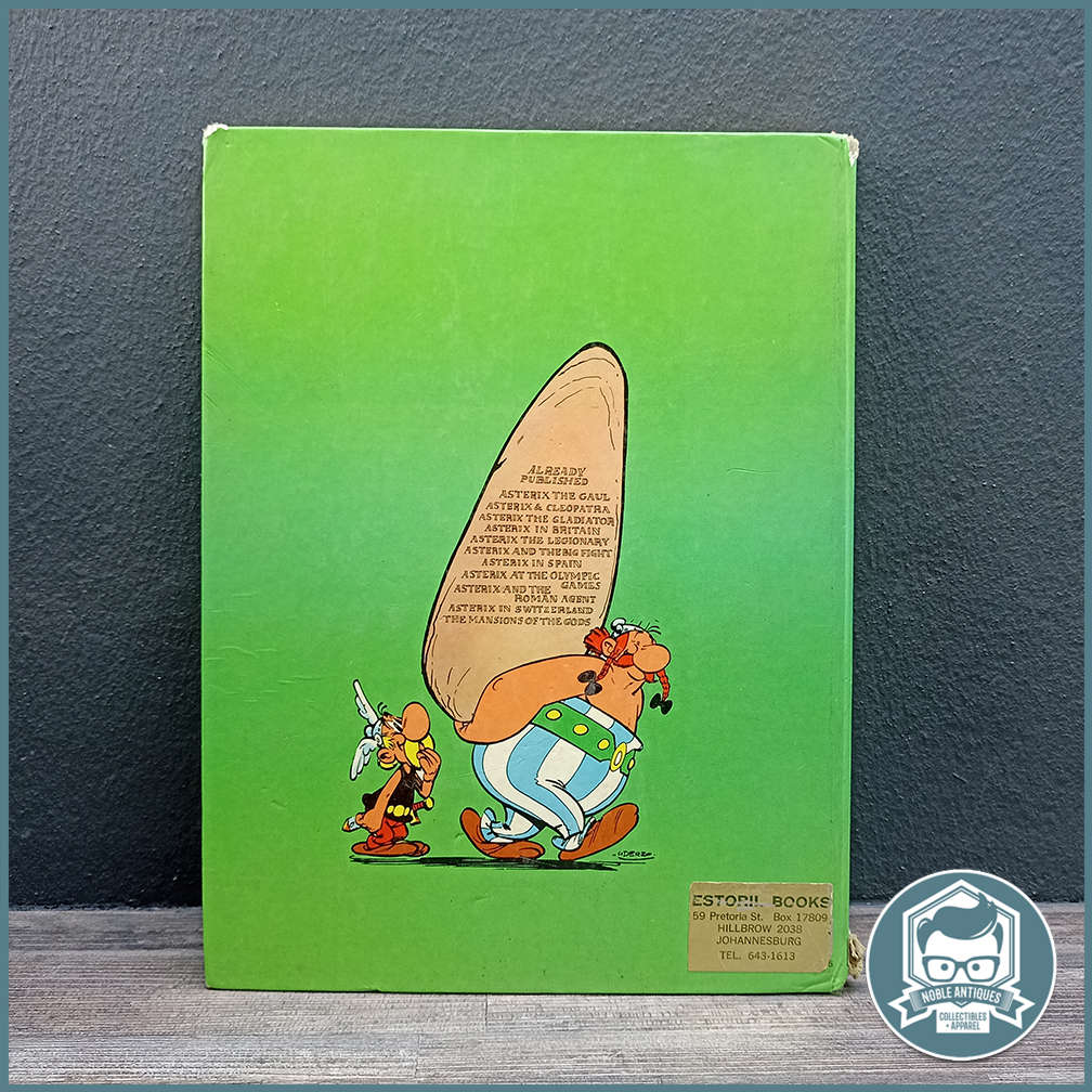 Hardcover - Asterix and the Roman agent by GOSCINNY and UDERZO!!!