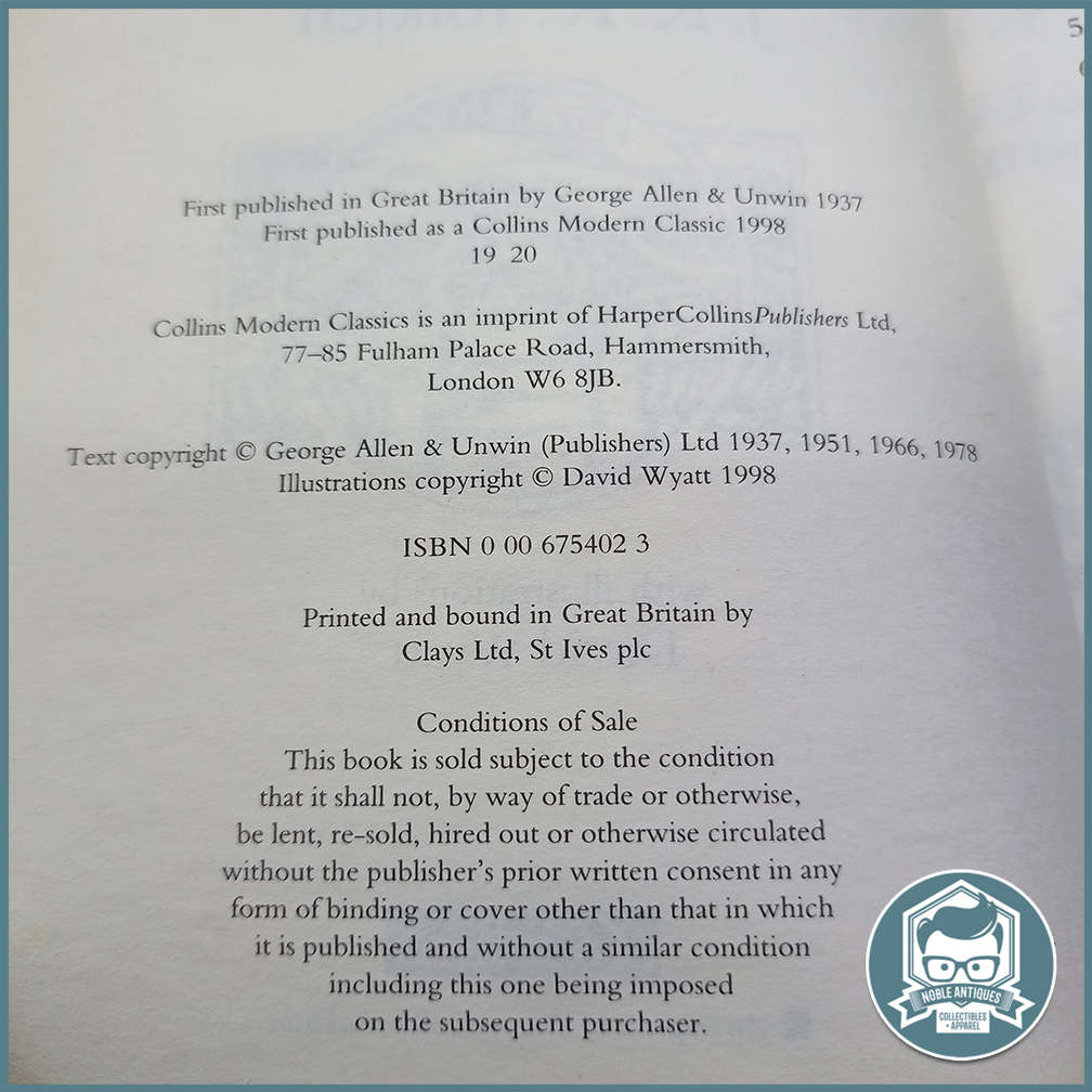 Paperback - THE HOBBIT by J.R.R. TOLKIEN!!!