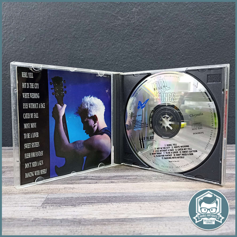 CD - BILLY IDOL - Idol Songs - 11 Of The Best!!!