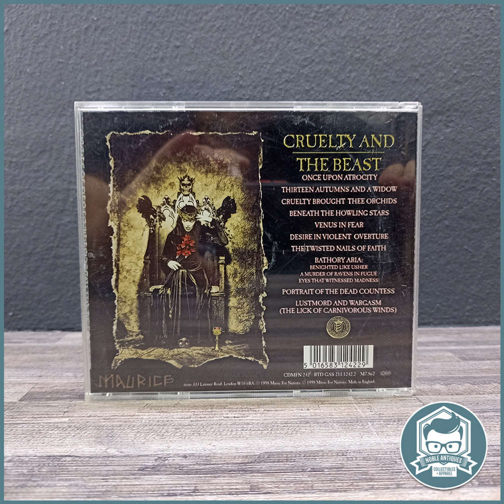 CD - Cradle of Filth - Cruelty And The Beast!!!