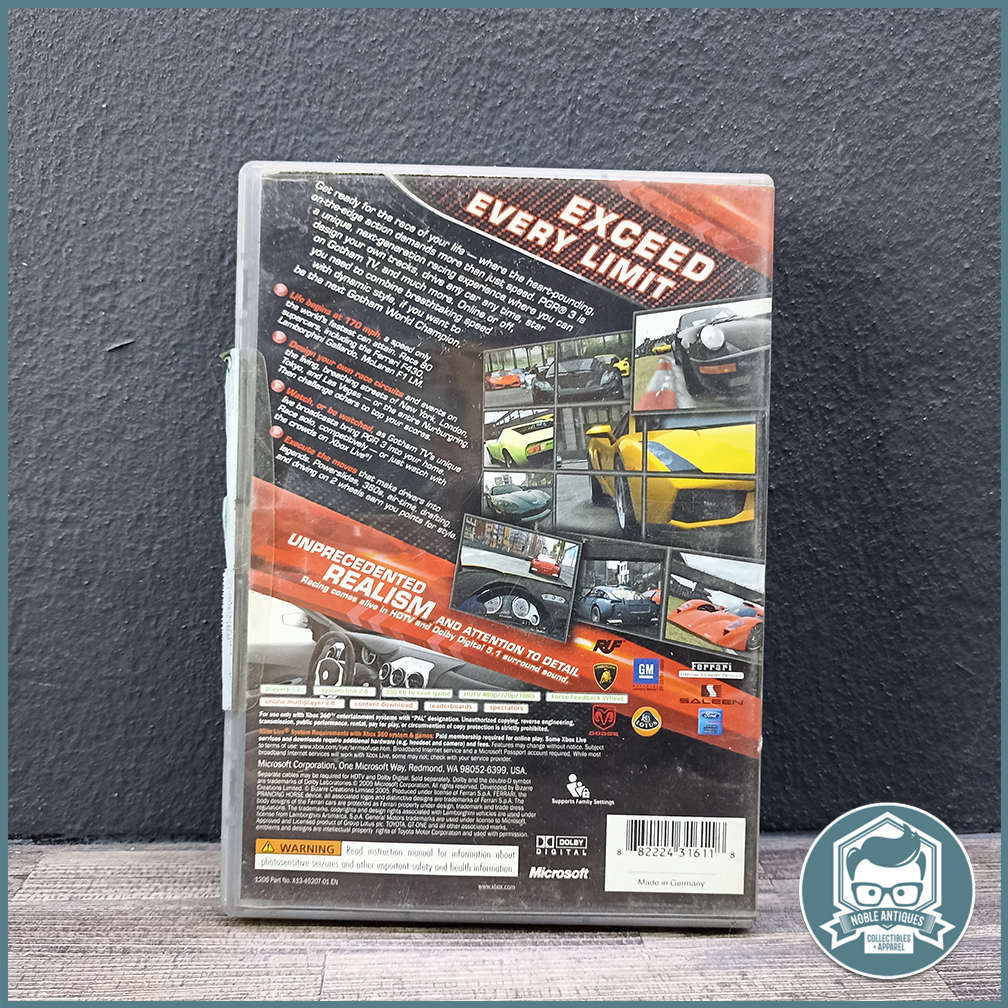 X Box 360 - Project Gotham Racing 3!!!