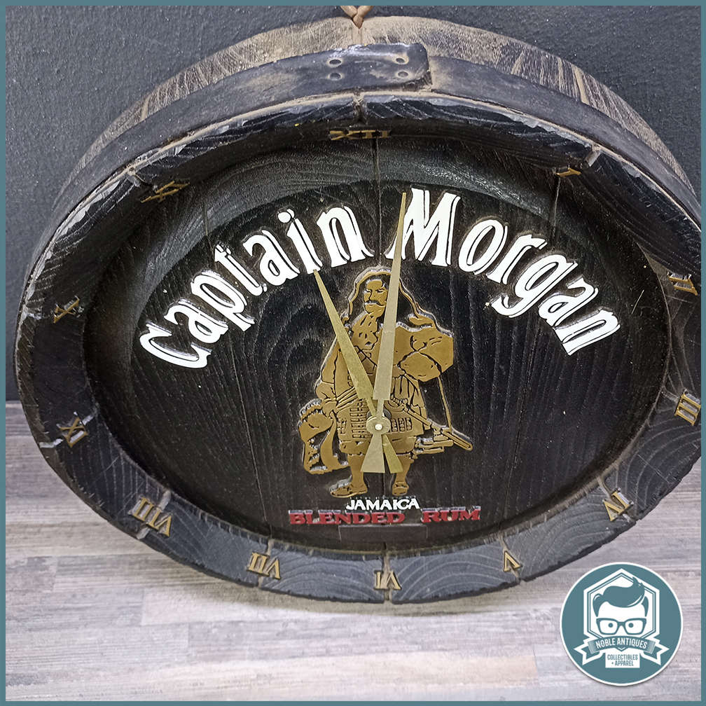 Vintage Captain Morgan Blended Rum Barrel Bar Sign!!!