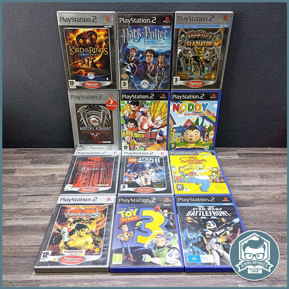 Large PS2 Games Collection - Bid For All - Set A!!!