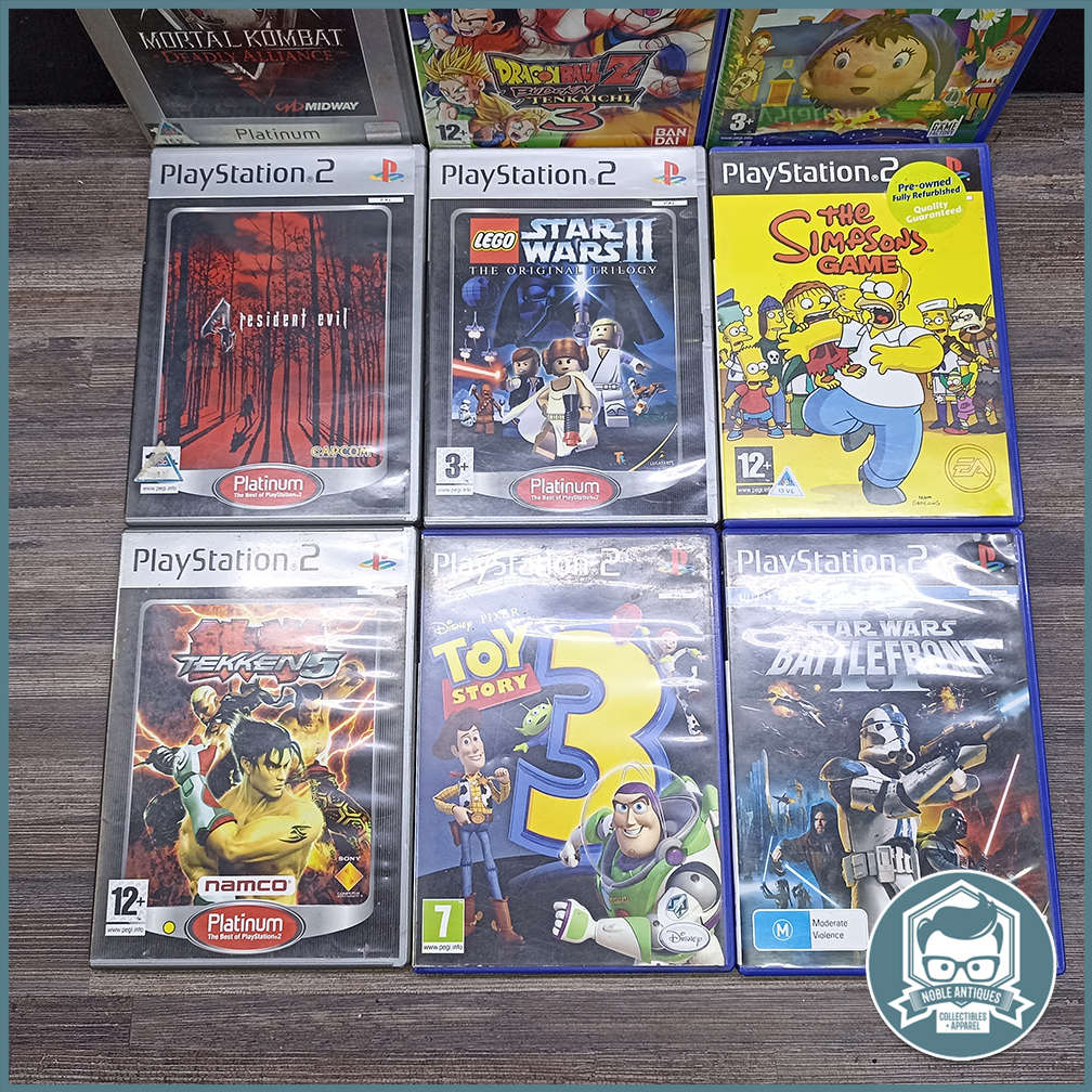 Large PS2 Games Collection - Bid For All - Set A!!!