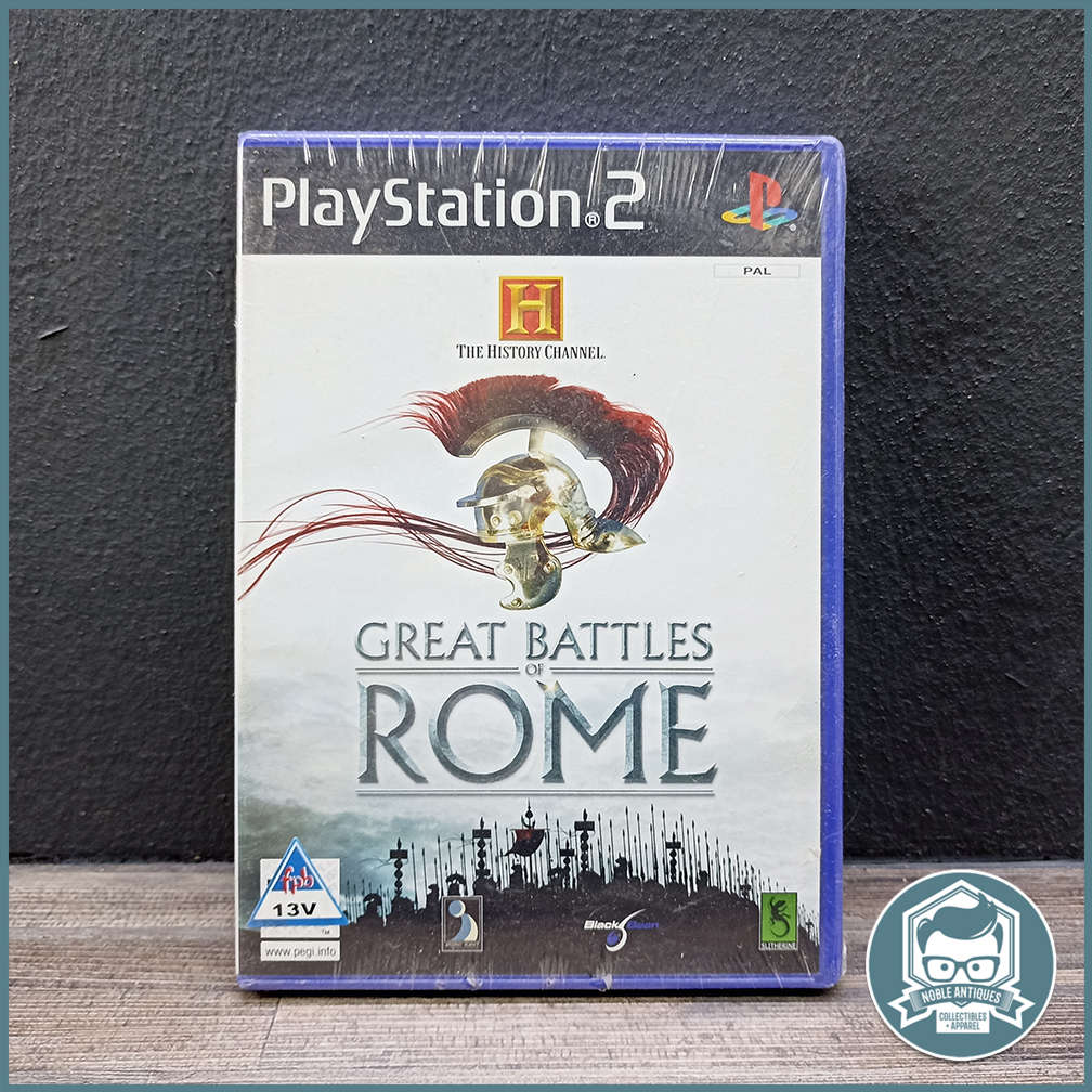 Factory Sealed PS2 GREAT BATTLES OF ROME!!!