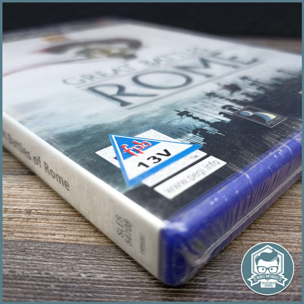 Factory Sealed PS2 GREAT BATTLES OF ROME!!!