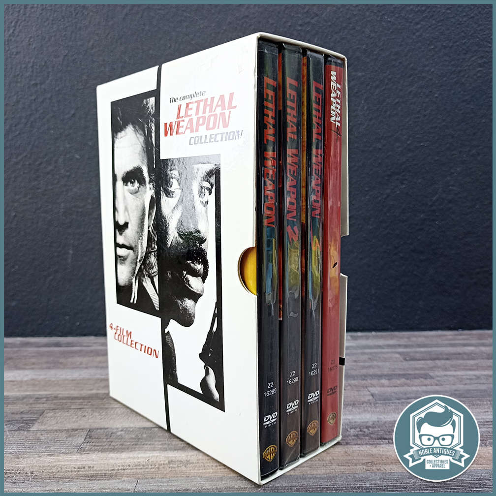Original Boxed Lethal Weapon DVD Collection, Disk 2,3,4 Factory Sealed!!!