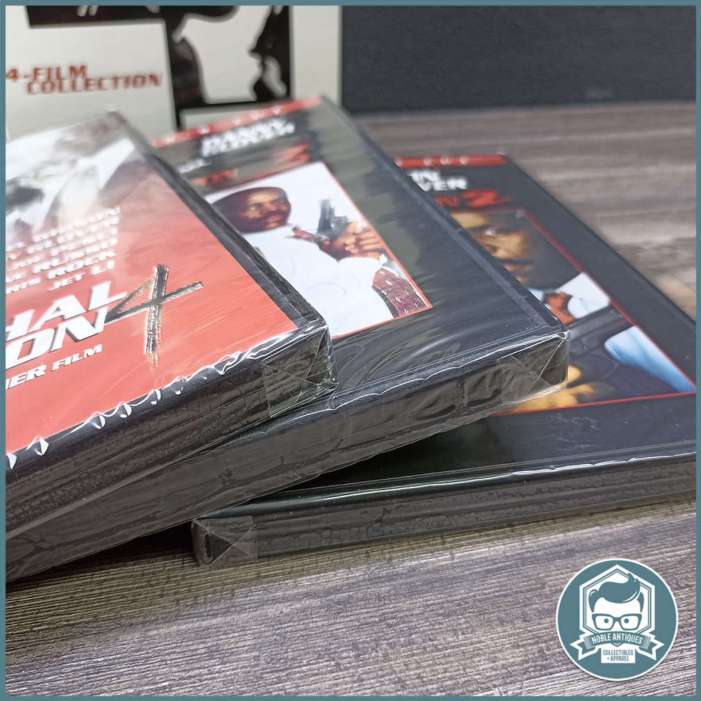 Original Boxed Lethal Weapon DVD Collection, Disk 2,3,4 Factory Sealed!!!